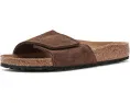 Сандалии Birkenstock Sylt из замши с контурной стелькой и регулируемой застежкой