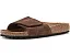 Сандалии Birkenstock Sylt из замши с контурной стелькой и регулируемой застежкой