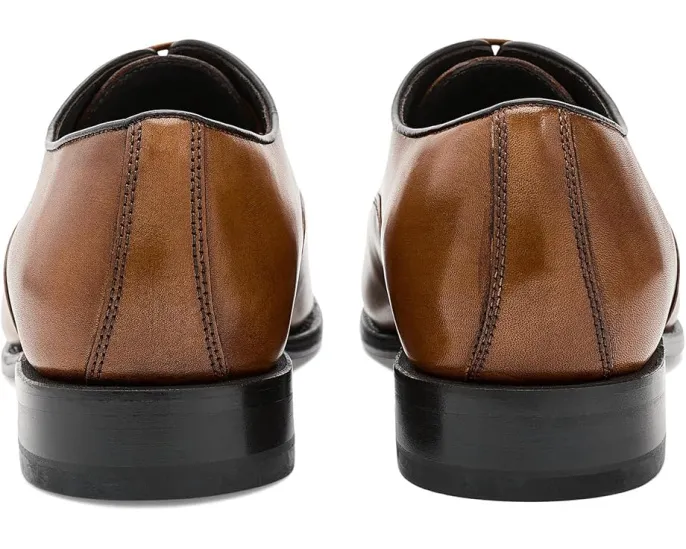 Johnston & Murphy Ashton Cap Toe туфли кэп-тое из натуральной зернистой кожи