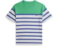 Детская футболка Polo Ralph Lauren из хлопкового джерси в полоску для детей старшего возраста