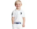 Детское поло Big Pony Cotton Mesh от Polo Ralph Lauren белое