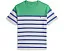 Детская футболка Polo Ralph Lauren из хлопкового джерси в полоску для детей старшего возраста