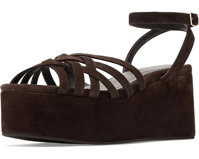 Сандалии Loeffler Randall Channing на платформе с регулируемым ремешком