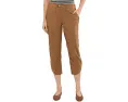 Капри Royal Robbins Hempline из смесовой ткани с коноплей и запахом по низу