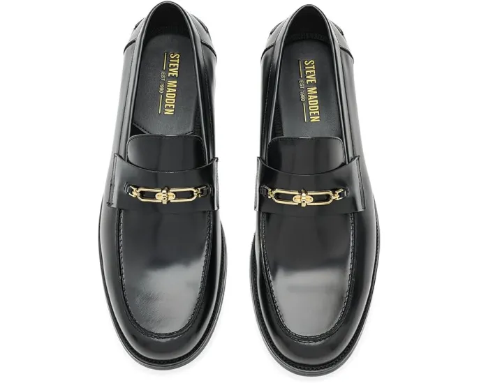 Лоферы Steve Madden Norton из гладкой кожи с цепочкой