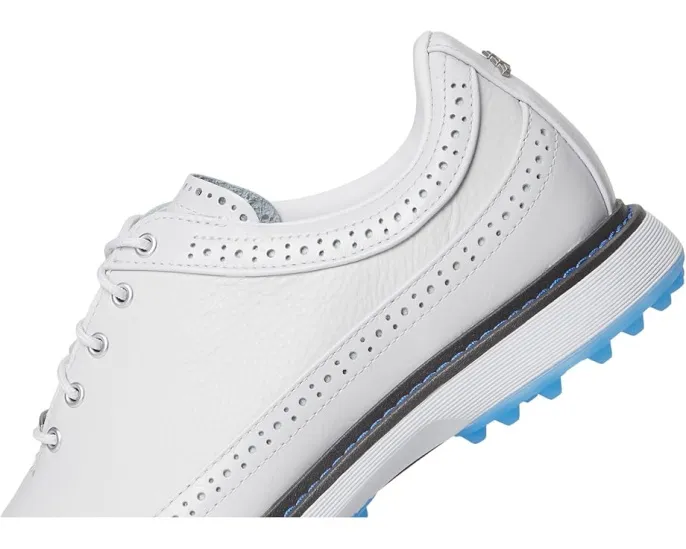 Кроссовки для гольфа Adidas MC80 без шипов с кожаным верхом и технологией Lightstrike + Boost