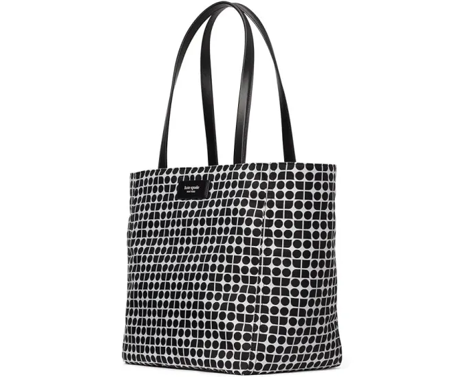 Большая сумка тоут Noel с принтом из ткани Kate Spade New York и тремя карманами