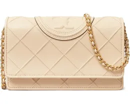 Кошелек Tory Burch Fleming Soft Chain с цепочкой и карманами
