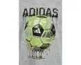 Детский комплект adidas Kids Heather Colorblock с футболкой и шортами в футбольной тематике