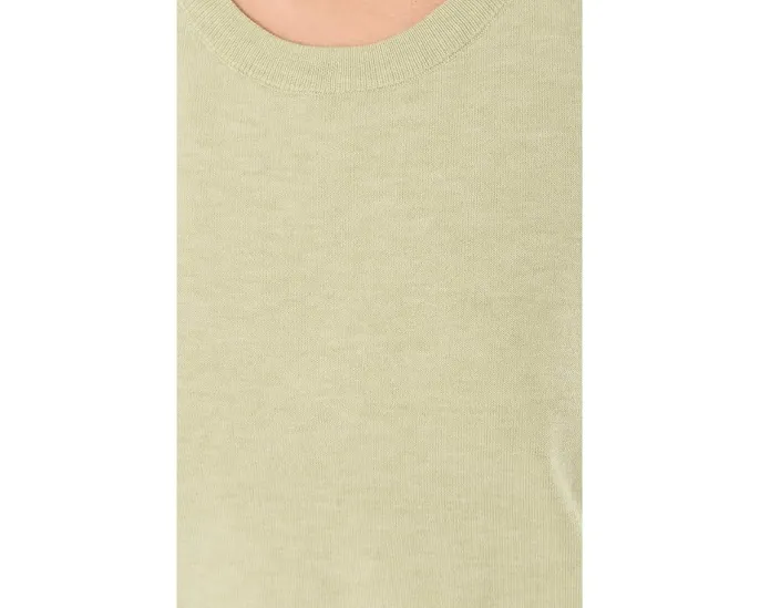 Топ Vince Camuto Shell с ребристым краем