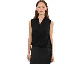 Топ Adaline от AllSaints с запахом и без рукавов