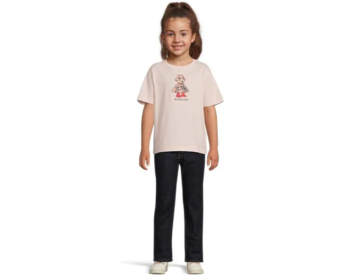 Футболка Cedar Teddy Cape от Burberry Kids с резинкой на горловине
