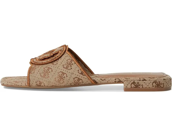 Балетки GUESS Tarishae без застежки с тисненым ремешком