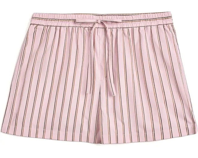 Шорты Joe's Jeans The Boxer с высокой посадкой и принтом в полоску