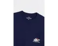 Vineyard Vines Длинная футболка с карманом и новогодним принтом Santa Whale List