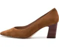 Туфли Cole Haan Blanche Pumps Tobacco на каблуке с замшевой отделкой