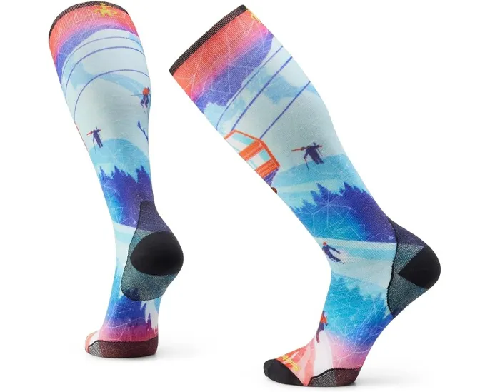 Носки Smartwool для катания на лыжах с принтом Ski Day и без амортизации