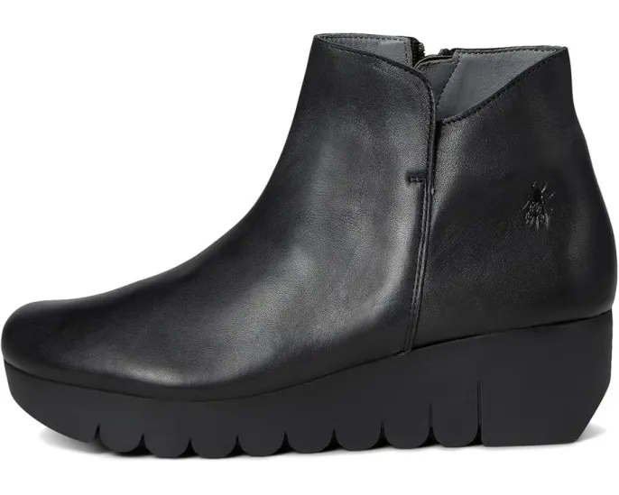 Ботинки Vang364fly на клинье с терморезиновой подошвой и молнией FLY LONDON