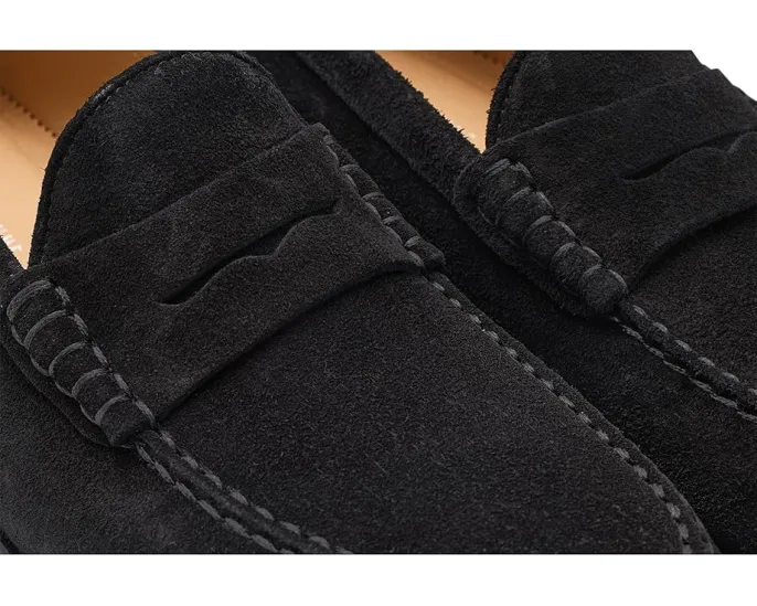 Мокасины La Canadienne Tennessee из итальянской замши с держателем для монеты