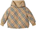 Куртка Burberry Kids Axel Puffer реверсивная с вышитым рыцарем