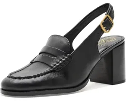 Лоферы Vince Camuto Grinie на каблуке с ремешком