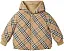 Куртка Burberry Kids Axel Puffer реверсивная с вышитым рыцарем