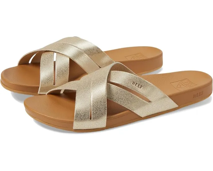 Сланцы Reef Cushion Spring Bloom с перекрестными ремешками и анатомической стелькой