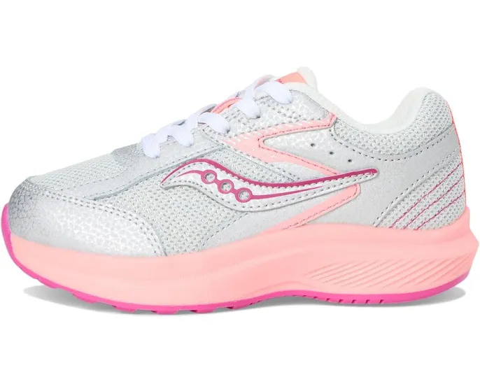 Детские кроссовки Saucony Cohesion KDZ с верхом из кожи и сетки