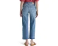 Джинсы AG Jeans Saige с завышенной талией и широкими штанинами в цвете Helios