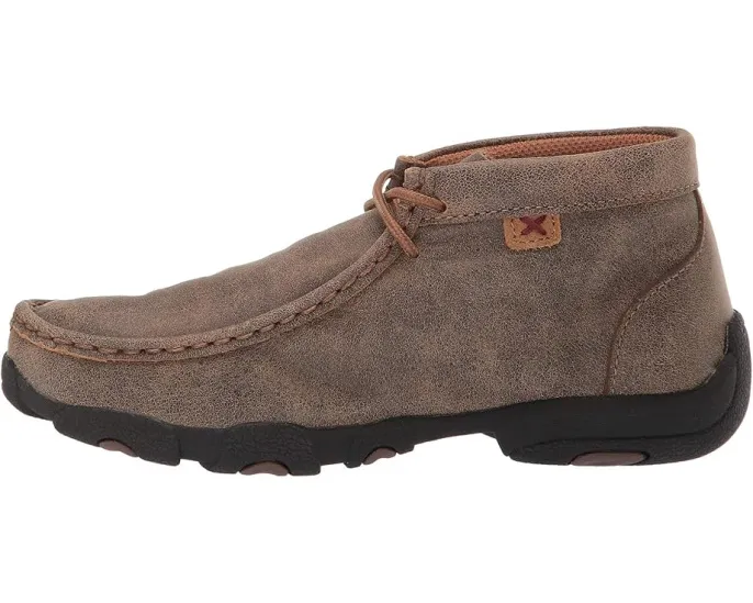 Детские мокасины Twisted X Driving Moc с состаренной кожей