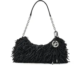 Сумочка на цепочке Nolita Medium Chain Pouchette из кожи MICHAEL Michael Kors
