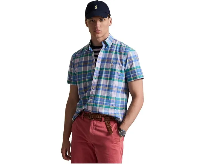 Классическая рубашка в клетку Oxford от Polo Ralph Lauren