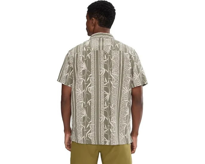 Hurley Aero Рубашка с коротким рукавом и принтом по всей поверхности