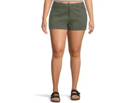 Шорты Prana Stretch Zion Halle с защитой UPF 50+ и влагоотводящими свойствами