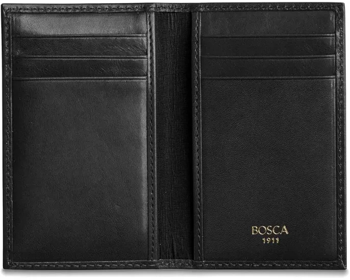 Bosca футляр для кредитных карт на 8 карманов из состаренной кожи