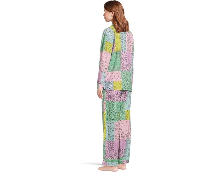 Комплект пижамы из фланели с повязкой для волос P.J. Salvage