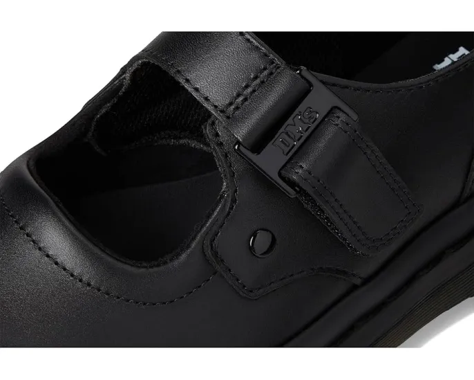 Балетки Indica Elphie Mary Jane от Dr. Martens с острым носком и пряжкой