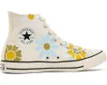 Кроссовки Converse Chuck Taylor All Star Retro Florals высокие с цветочным принтом