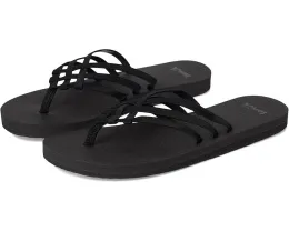 Sanuk Yoga Sandy II сланцы с несколькими ремешками и стелькой из пены с эффектом памяти