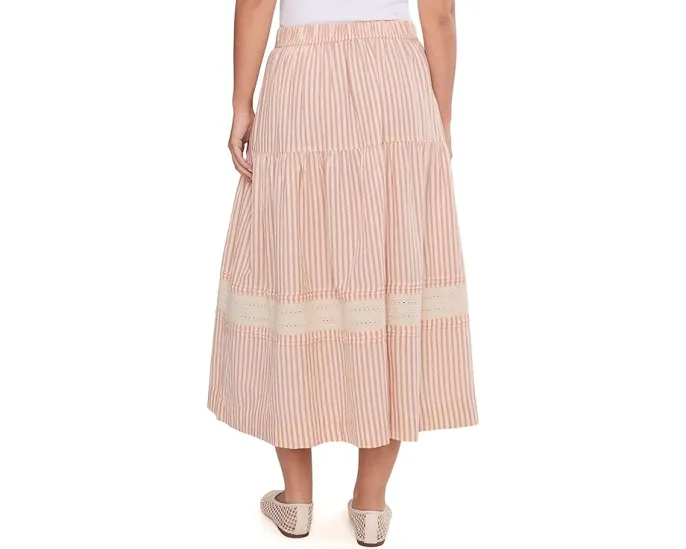 Юбка миди Toad&Co Airscape с ярусным дизайном