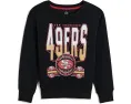 Флисовая кофта Junk Food с принтом San Francisco 49ers и спущенным плечом для детей