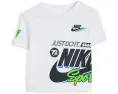 Детская футболка Nike Victory Lap с принтом белая