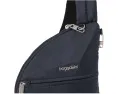 Baggallini Securtex антикражевая слинг сумка Half Moon с защитой от порезов