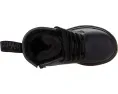 Dr. Martens 1460 Serena Mono T детские ботинки на шнуровке с искусственным мехом