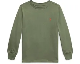 Длинный рукав Polo Ralph Lauren для малышей и детей из хлопкового джерси
