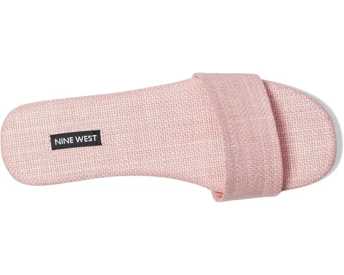 Плоские сандалии Nine West Lolipop с квадратным носком и подошвой из резины