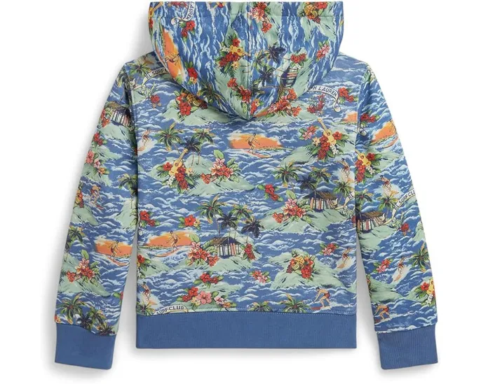 Худи Polo Ralph Lauren Tropical-Print French Terry Hoodie для малышей