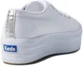 Кроссовки Keds Triple Up Canvas на высокой платформе с мягкой стелькой