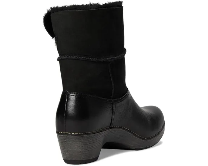 Зимние сапоги Dansko Lillith из замши с овчиной