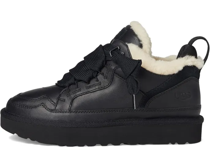 UGG Lowmel Leather кроссовки из натуральной кожи с подкладкой UGGplush